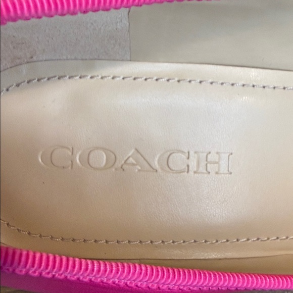 COACH Ava Ballet Pump in Dragonfruit - Picture 7 of 16